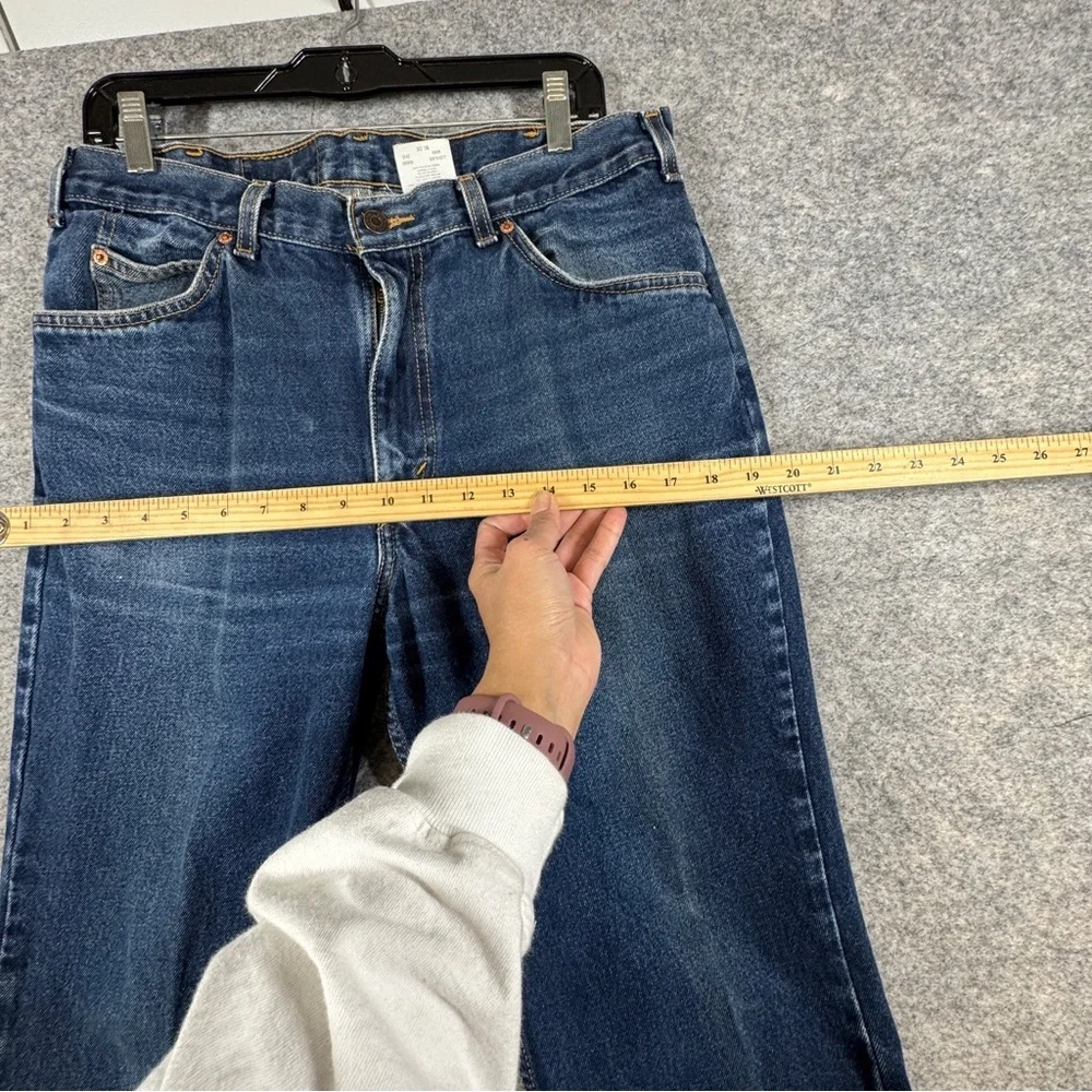 Vintage Levi’s 505 Orange Tab 90s Blue Straight Leg Jeans 36x30 Classic Denim - Picture 7 of 14